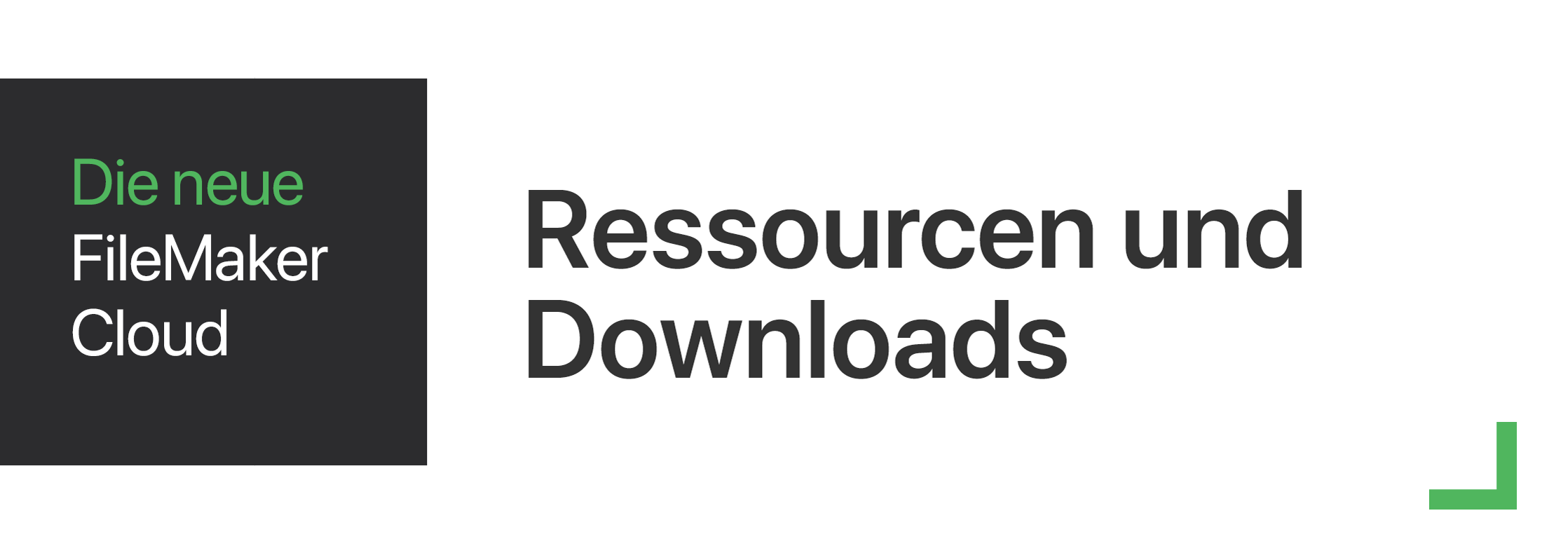 Neue FileMaker Cloud-Ressourcen und -Downloads