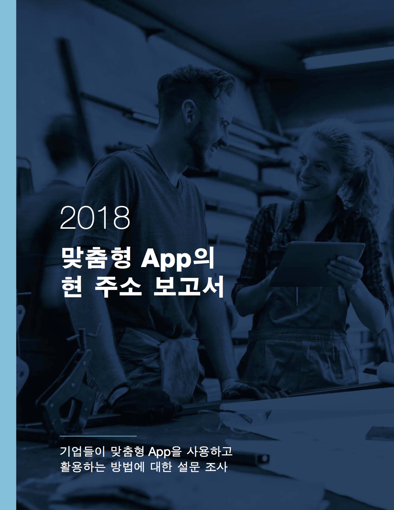 2018 맞춤형 App의 현주소 보고서 표지